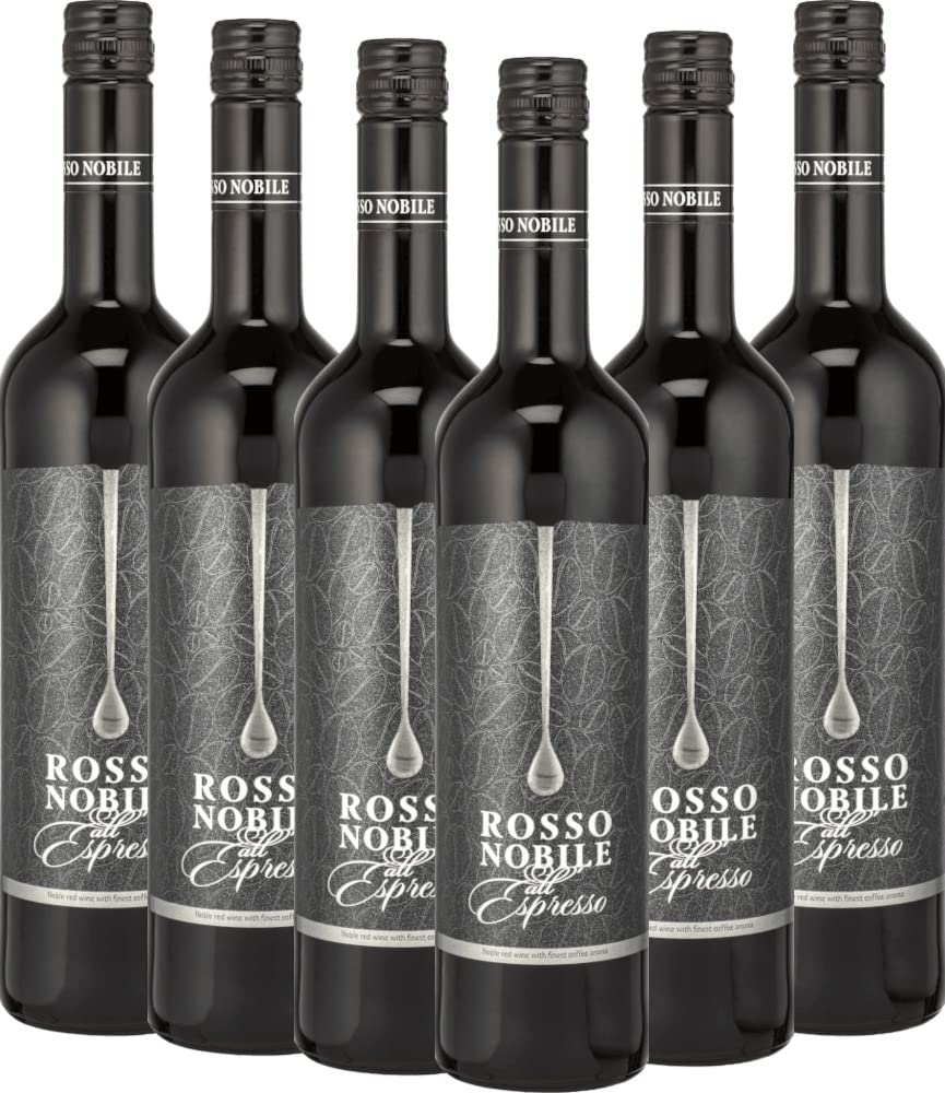 6er Vorteils-Weinpaket - Rosso Nobile all' Espresso - Les Grands Chais de France