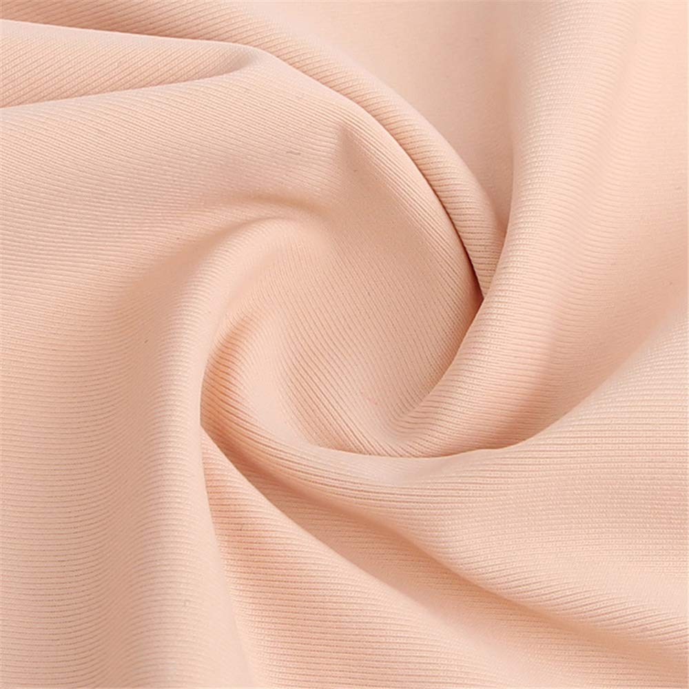 BaronHong 3-pak damskie bezszwowe majtki sportowe z falbanką bielizna bokserki majtki, CIELISTY, L