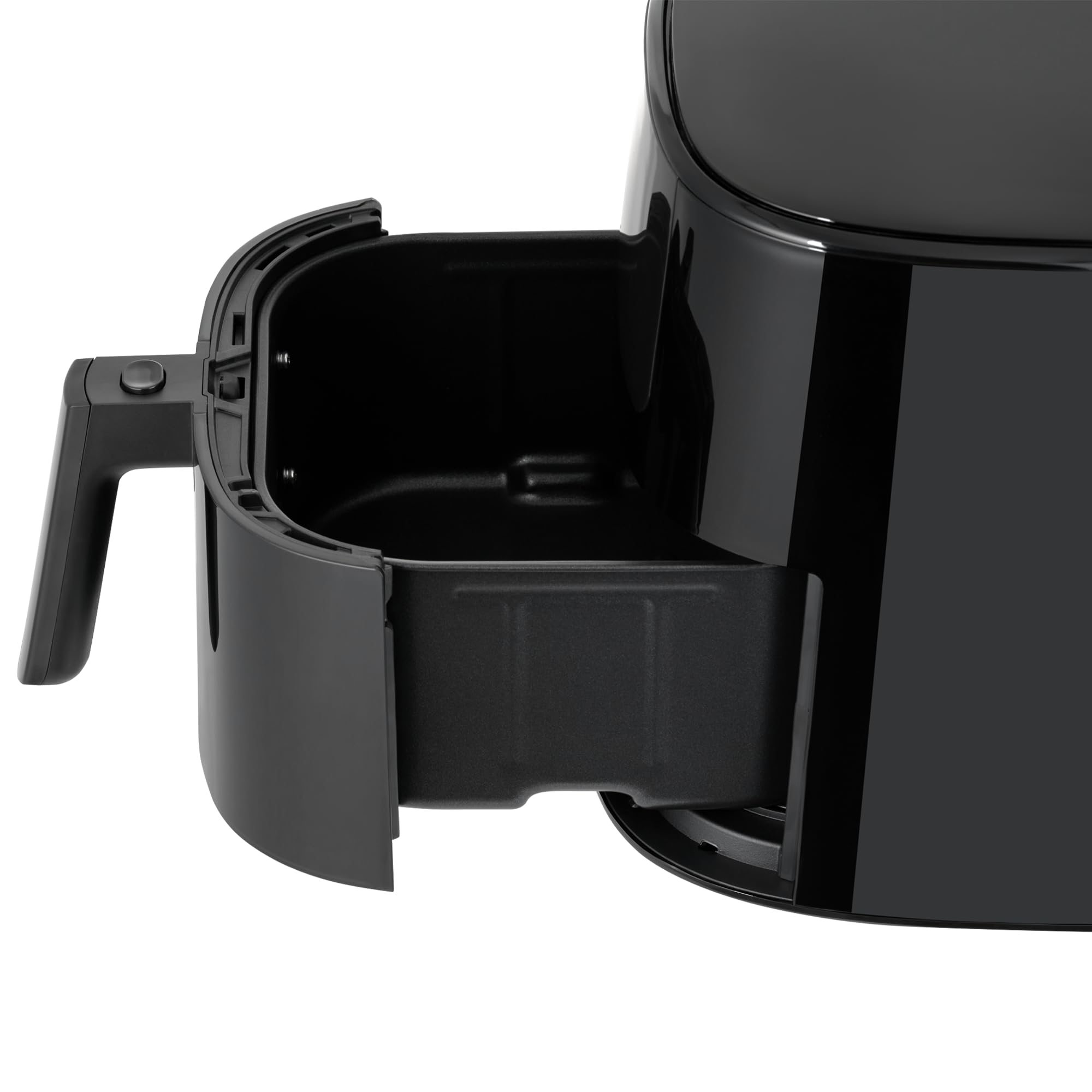 KLAMER Heißluftfritteuse 5 L XL mit Sichtfenster, für bis zu 5 Personen | Airfryer mit 10 Programmen, Schüttel-Erinnerung und digitalem deutschen Rezeptbuch, bereitet Gerichte mit weniger Fett zu