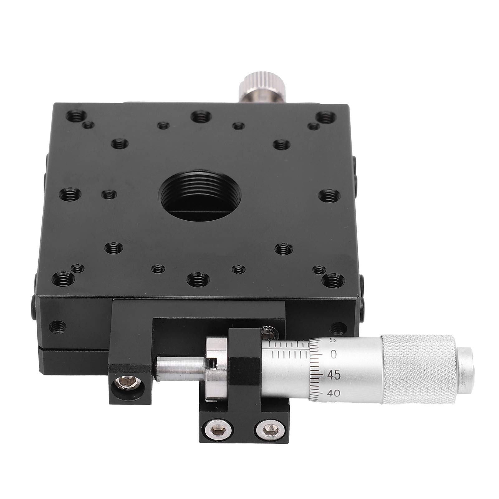 Stół przesuwny z osią X. Platforma przemieszczenia z ruchem liniowym i skrzyżowanymi rolkami XPG60 do sprzętu optycznego