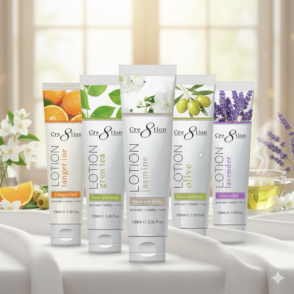 Amazon.com : Cre8tion Premium Hand and Body Lotion, Made in Korea