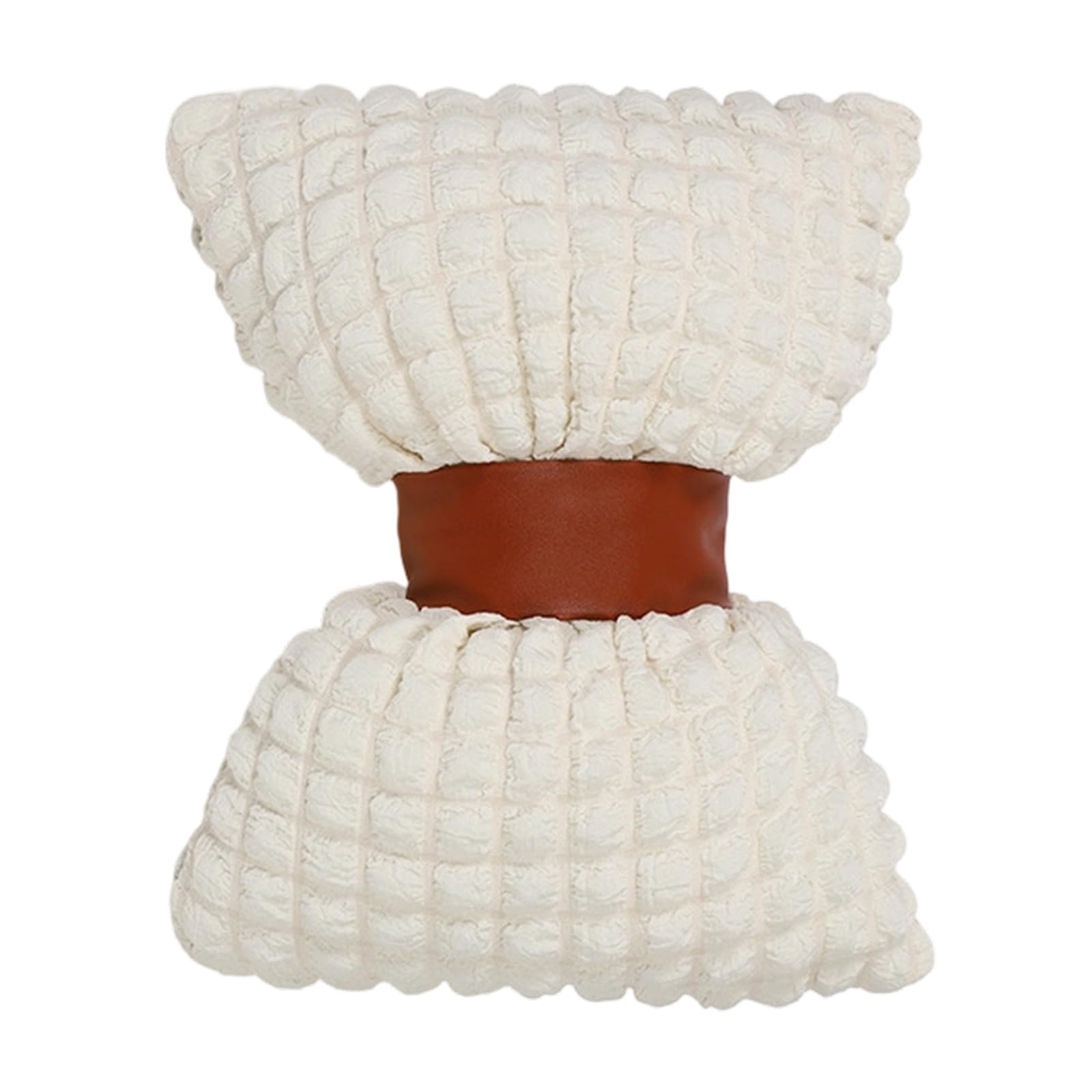 Kaeltsyn And Supportive Bowknot Pillow for Comfort in Any Room Sturdy Washable Materials Decoration Pillow