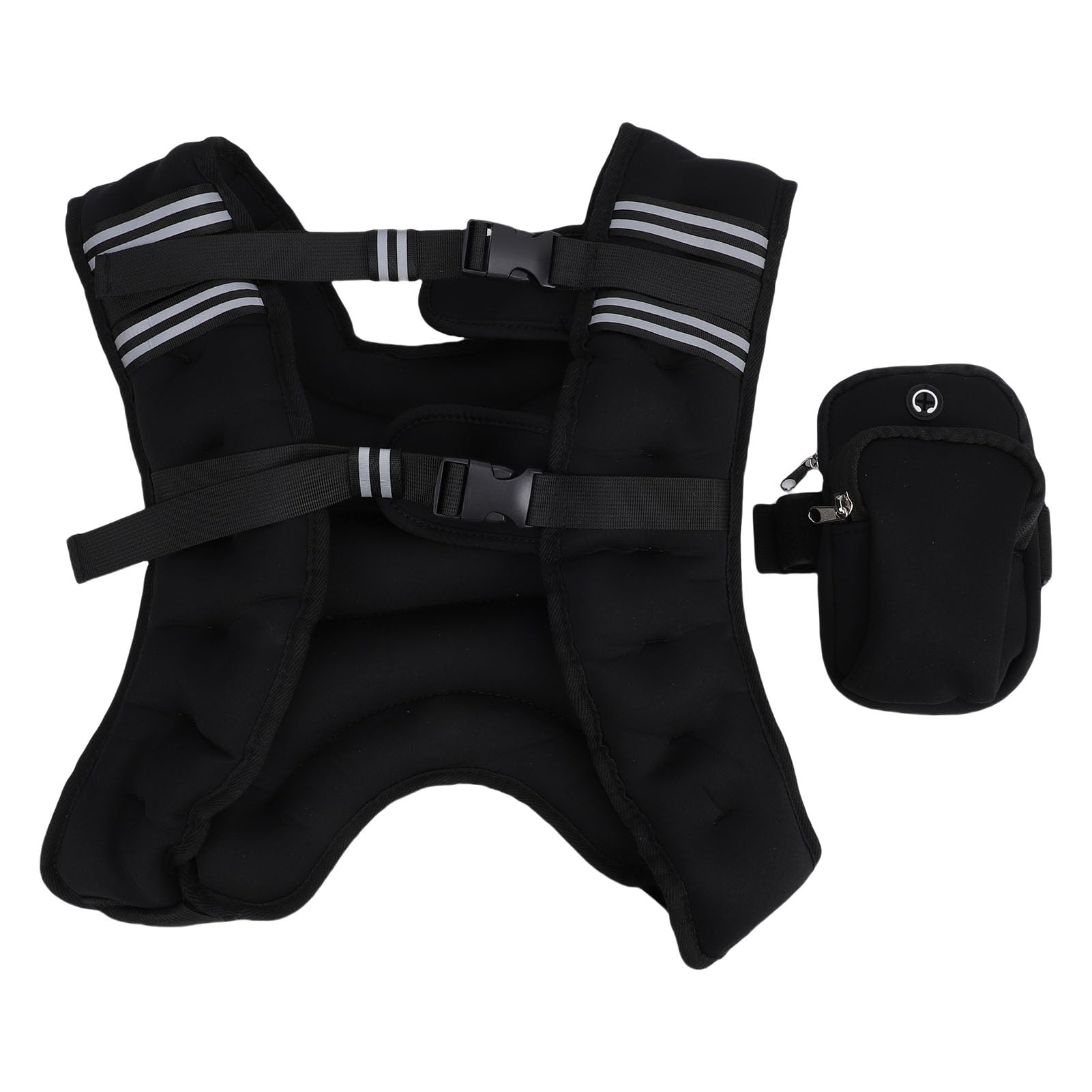 Adjustable Weighted Vest for Men Women Weight Vest Rucking Vests Strength Training for Workouts Running Fitness Muscle Building