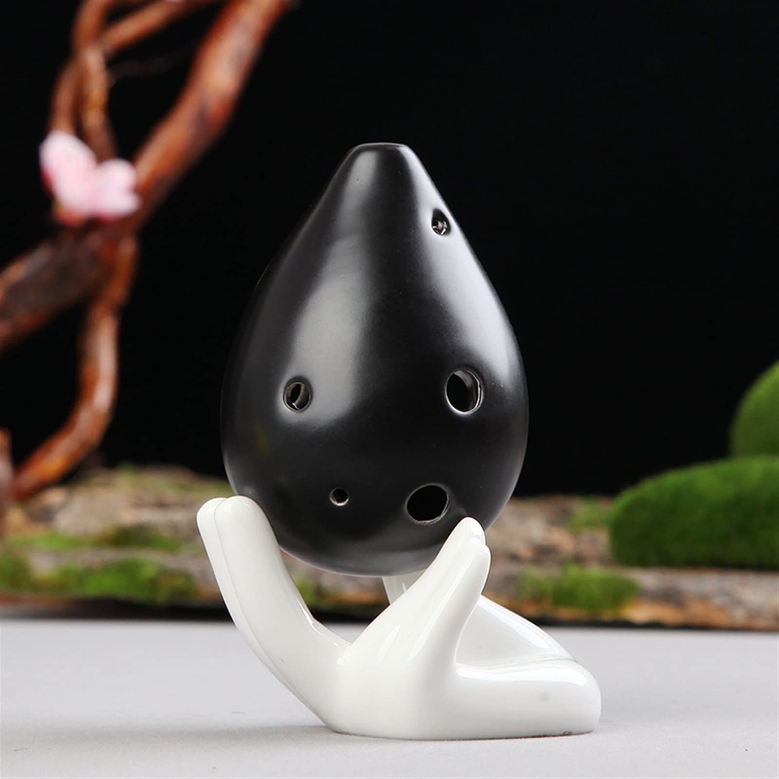 オカモトオカリナ 丸型 6穴 アルトC Amazon.co.jp: プロの6穴アルトC調セラミックオカリナかわいい丸