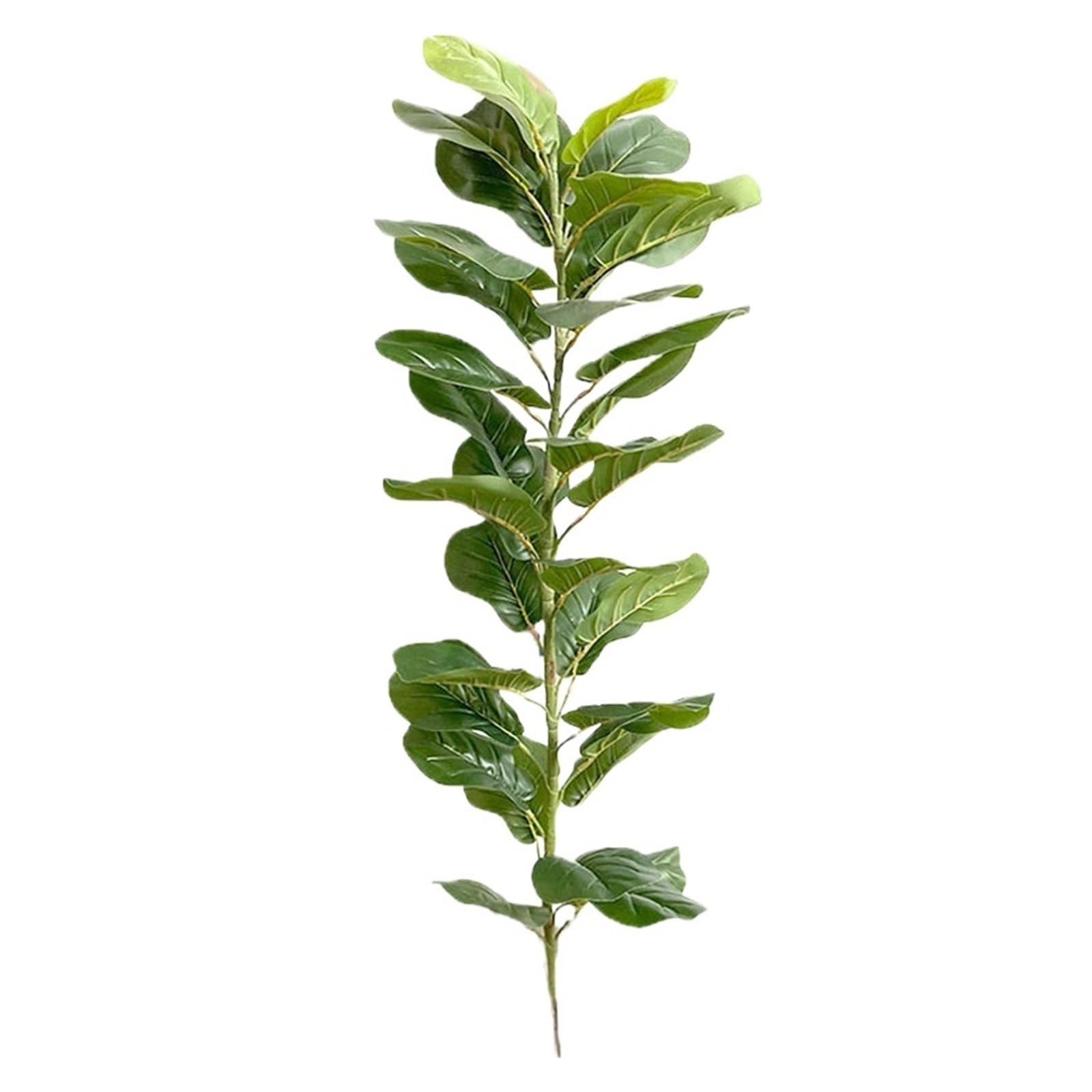 Rami Decorativi Albero tropicale finto da 150 cm, grande pianta di Ficus Lyrata artificiale, rami piante, foglie finte in plastica for decorazioni for casa, ufficio e negozi(150cm)