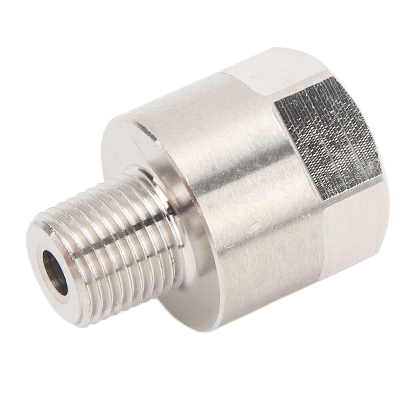 M10 x 1,0 adattatore per misuratore femmina, adattatore manometro olio NPT da 1/8 pollici maschio a M10 x 1,0 femmina per olio carburante pressione acqua misuratore di temperatura da rimuovere
