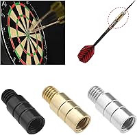 Vista 3 de ECSiNG Pesas de dardos de latón de 2BA, 12 unidades, pesas de barril de dardos de latón de precisión, accesorios para sala de juegos, dormitorio