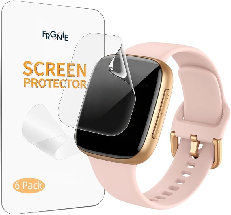 Screen Protector Designed for Quican GTX20 Smart Watch (6 Pack) HD Clear Shield TPU Film Designed for Tensky Smart Watch 1.85"