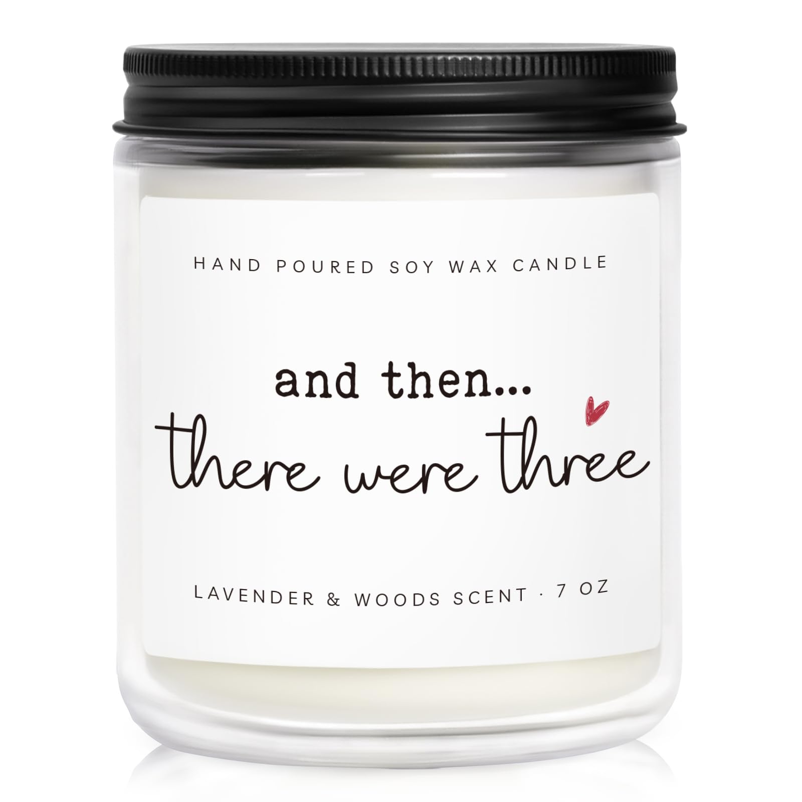 New Mom Gifts, Postpartum Gift for Moms, Gift for New Moms After Birth, New Parents Gifts for Couple, First Time Mom to Be - Lavender Scented Candle 7oz