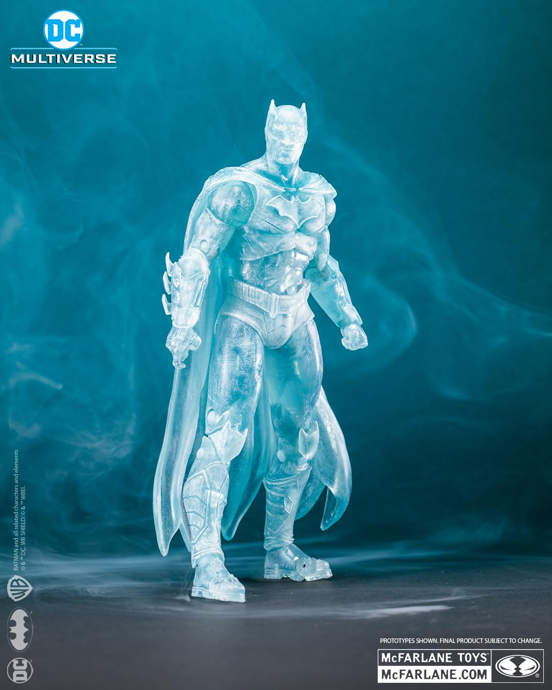 DC Multiverse Figurine Batman (DC Rebirth) Frostbite Edition (Gold Label) 18 cm, Negro, 18