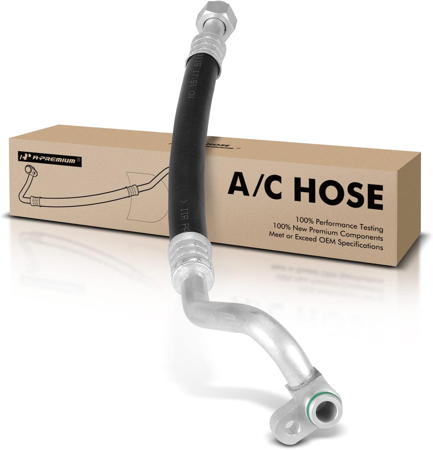 A-Premium A/C Suction Line Hose Assembly Compatible with Honda Accord 1994-1997 2.2L, Compressor to Evap