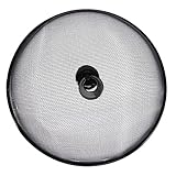 WEKADRIN 1Stück Lebensmittelabdeckung Schwarze Abdeckhaube für Innen und Außen Perfekter vor Insekten und Spritzern für Picknick und Zuhause