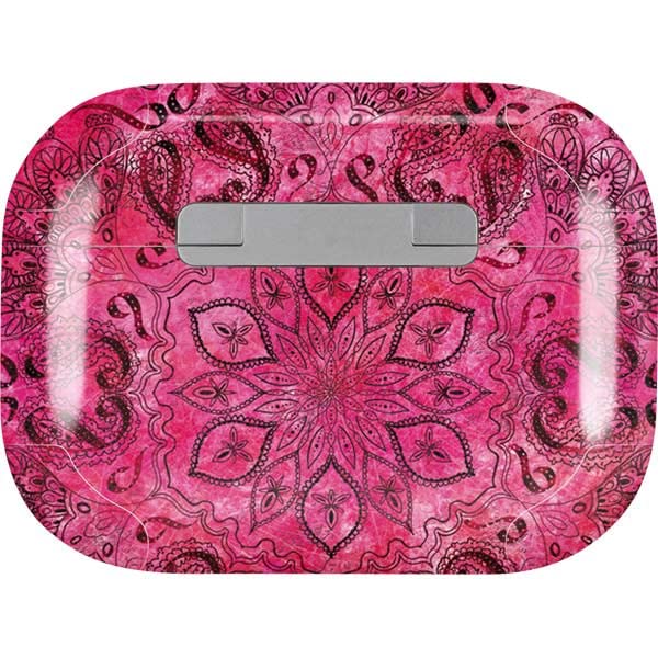 Skinit Decal Audio Skin Compatible with Apple AirPods Pro (2rd Gen, 2022) - Skinit Originally Designed Pink Zen Design