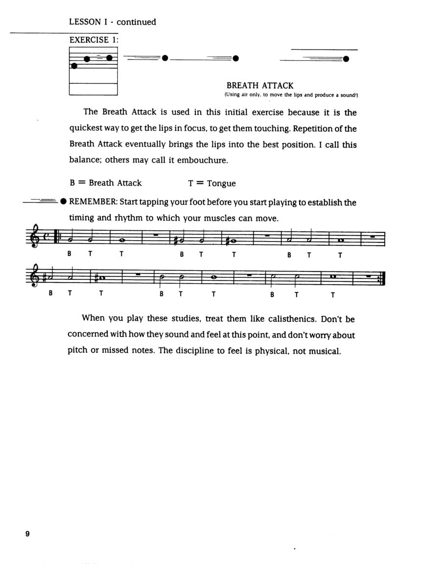 Carmine caruso - musical calisthenics for brass musique d'ensemble