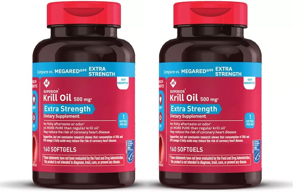 Amazon.com: MegaRed Advanced 4-in-1 2X Concentrated 500mg Omega-3 Fish