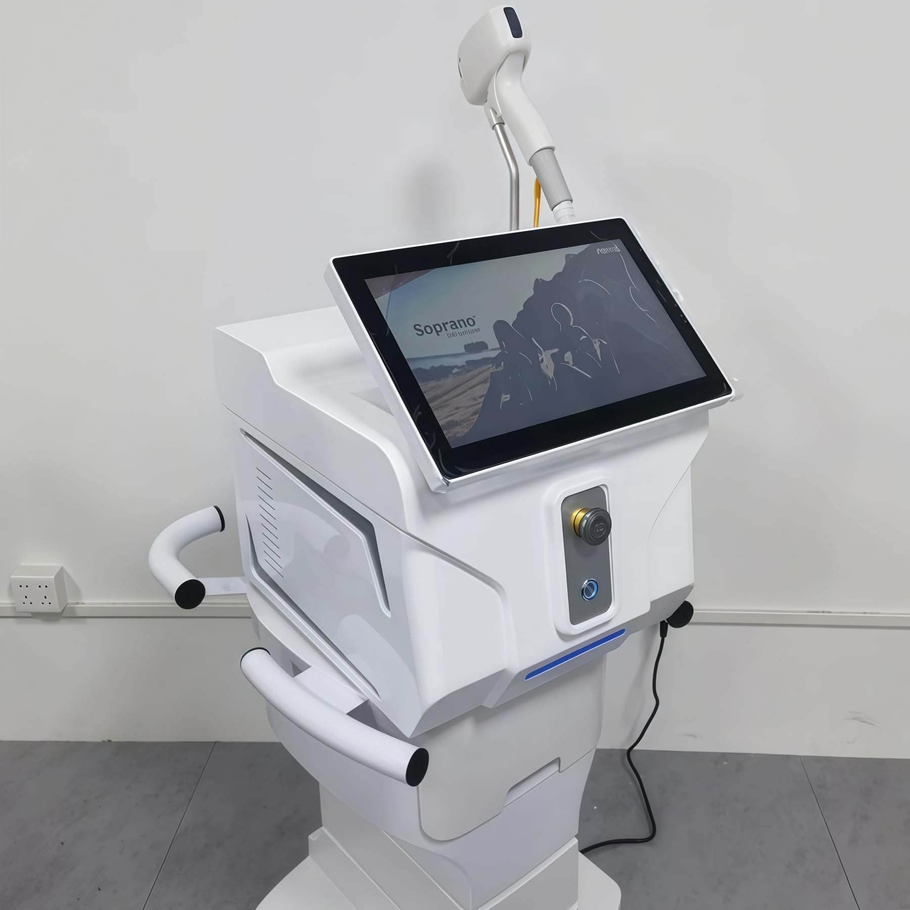 Professional 4000W diodo laser depilatore, 4 lunghezze d'onda 755nm 808nm 940nm 1064nm depilazione intelligente, ghiaccio maniglia depilazione calma la pelle, certificazione CE