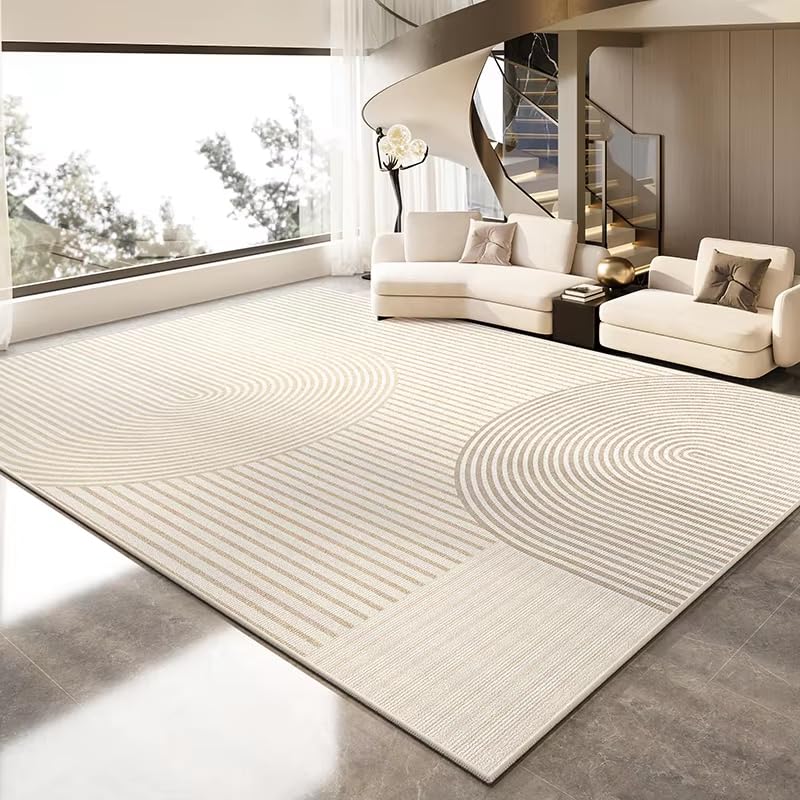 Tapis uni de style italien salon moderne 100x120cm
