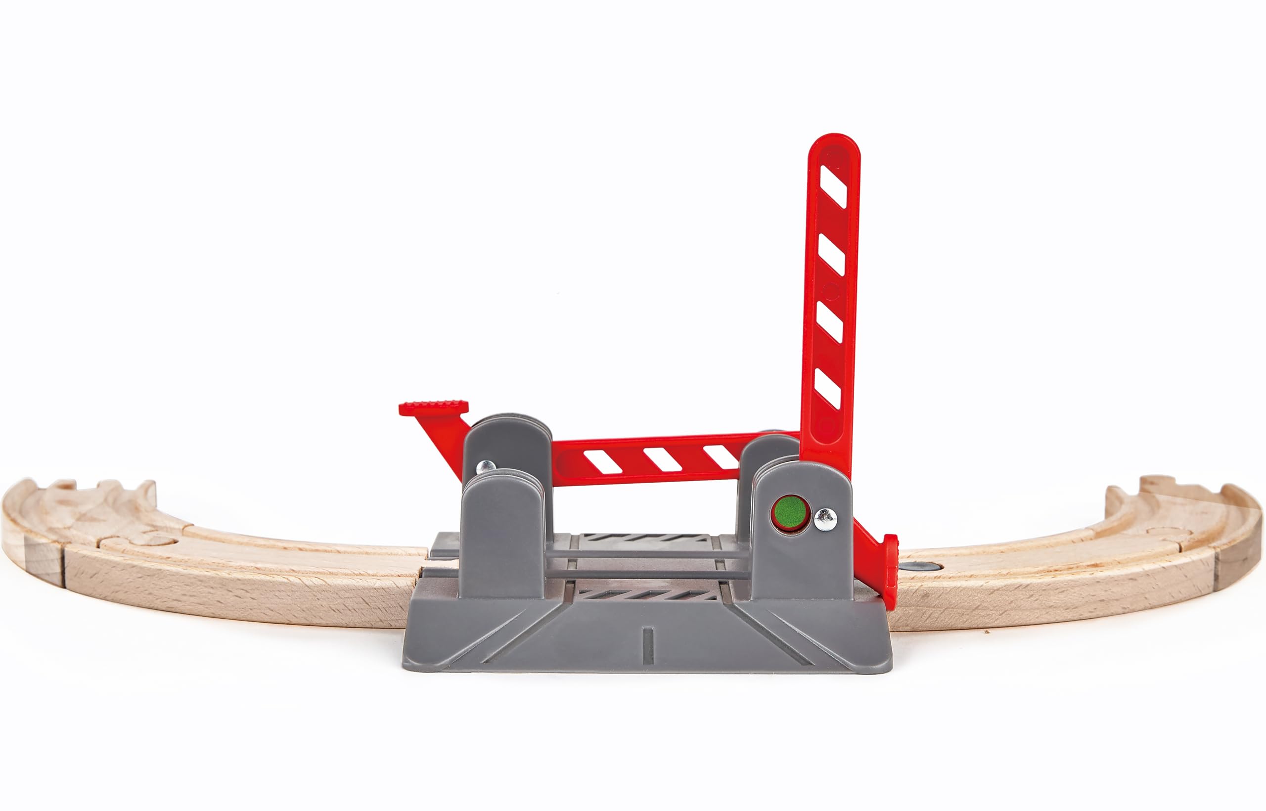 Hape Eisenbahnwelt Bahnübergang & Kran-Set, ab3 Jahren