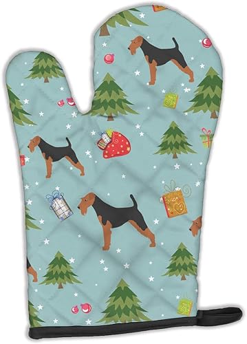 Vista 182 de Caroline's Treasures BB4904OVMT Christmas Siberian Husky Oven Mitt Heat Resistant Thick Oven Mitt for Hot Pans and Oven, Kitchen Mitt Protect Hands