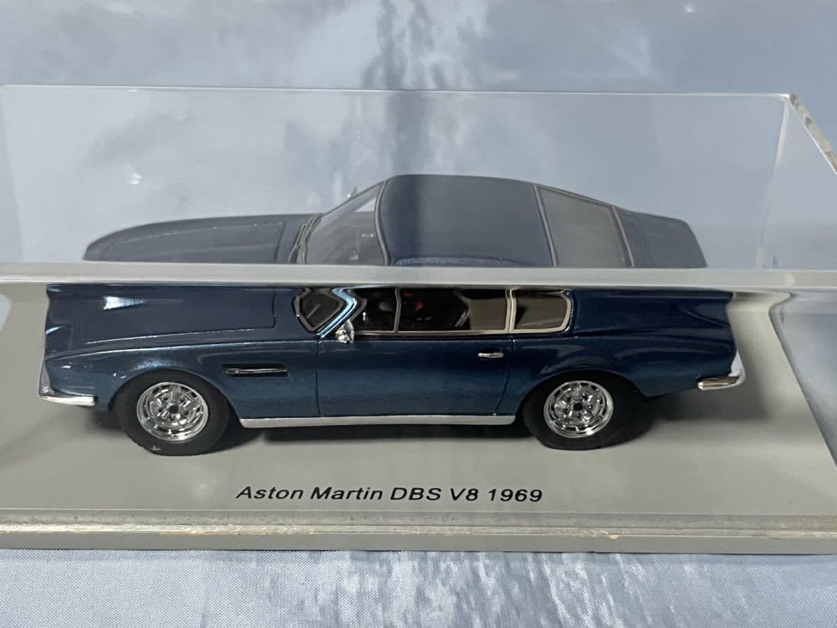 Amazon.co.jp: Spark Model Aston Martin DBS V8 Blue 1969 1/43