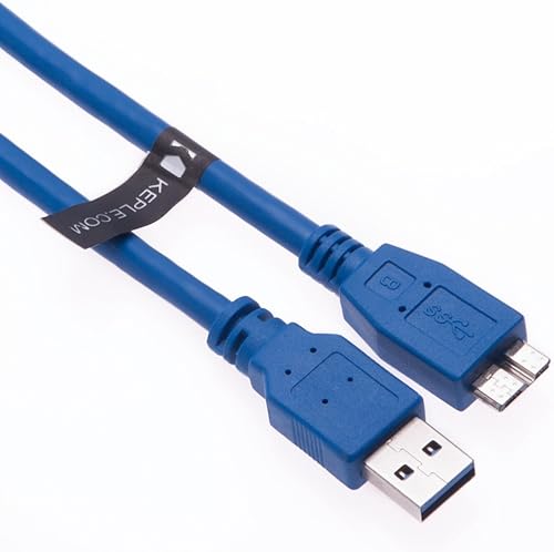 Cable USB Micro-B para WD Western Digital My Passport, edición ultra exclusiva, portátil aéreo, exclusivo, My Book, Samsung M3 Slimline, D3 Station,