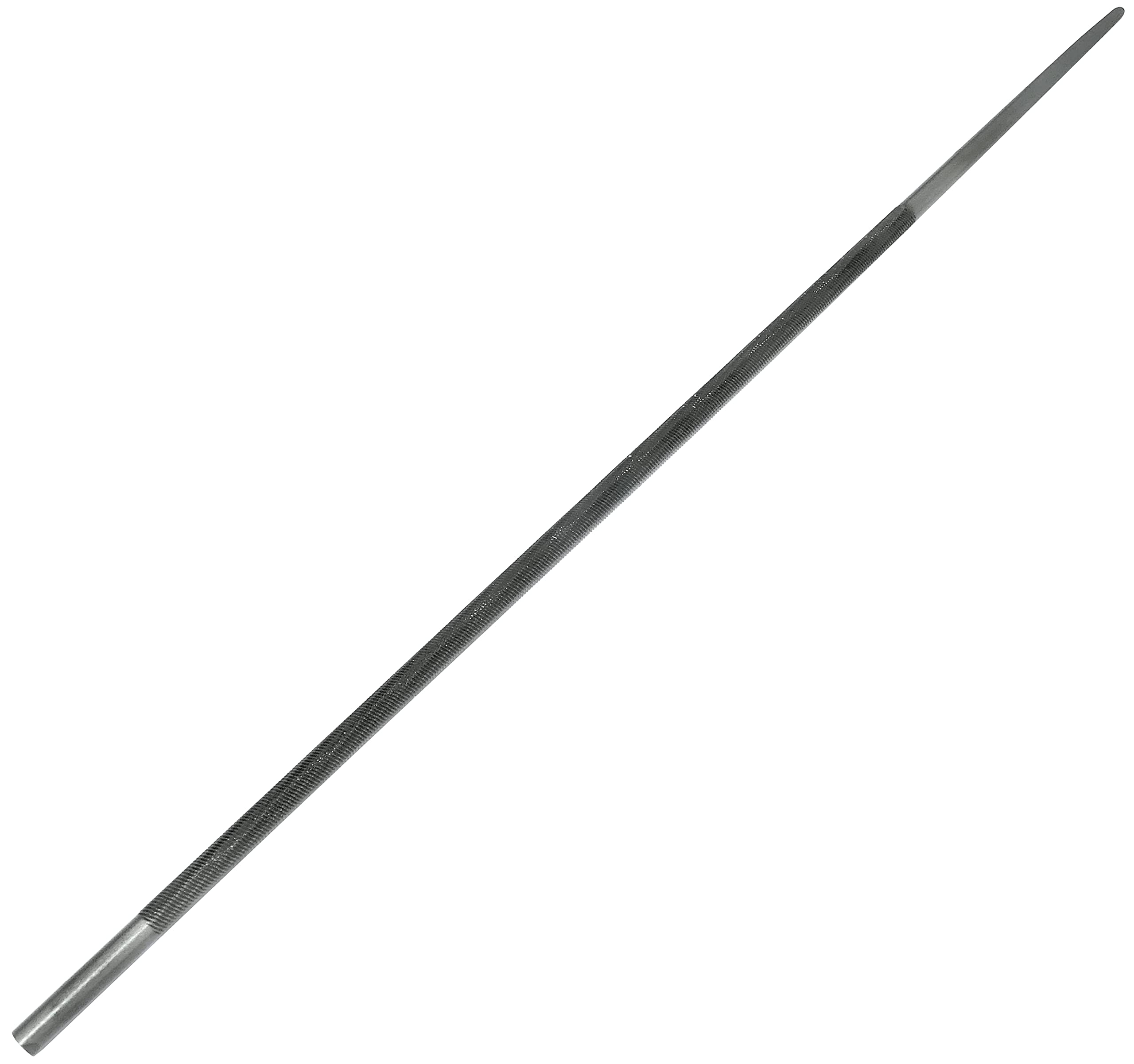 AERZETIX - Set di 3 - Lima tonda per affilare catene per motoseghe 3/8" - ∅4mm - lunghezza 250mm - sgorbia/utensile per affilare - C49982
