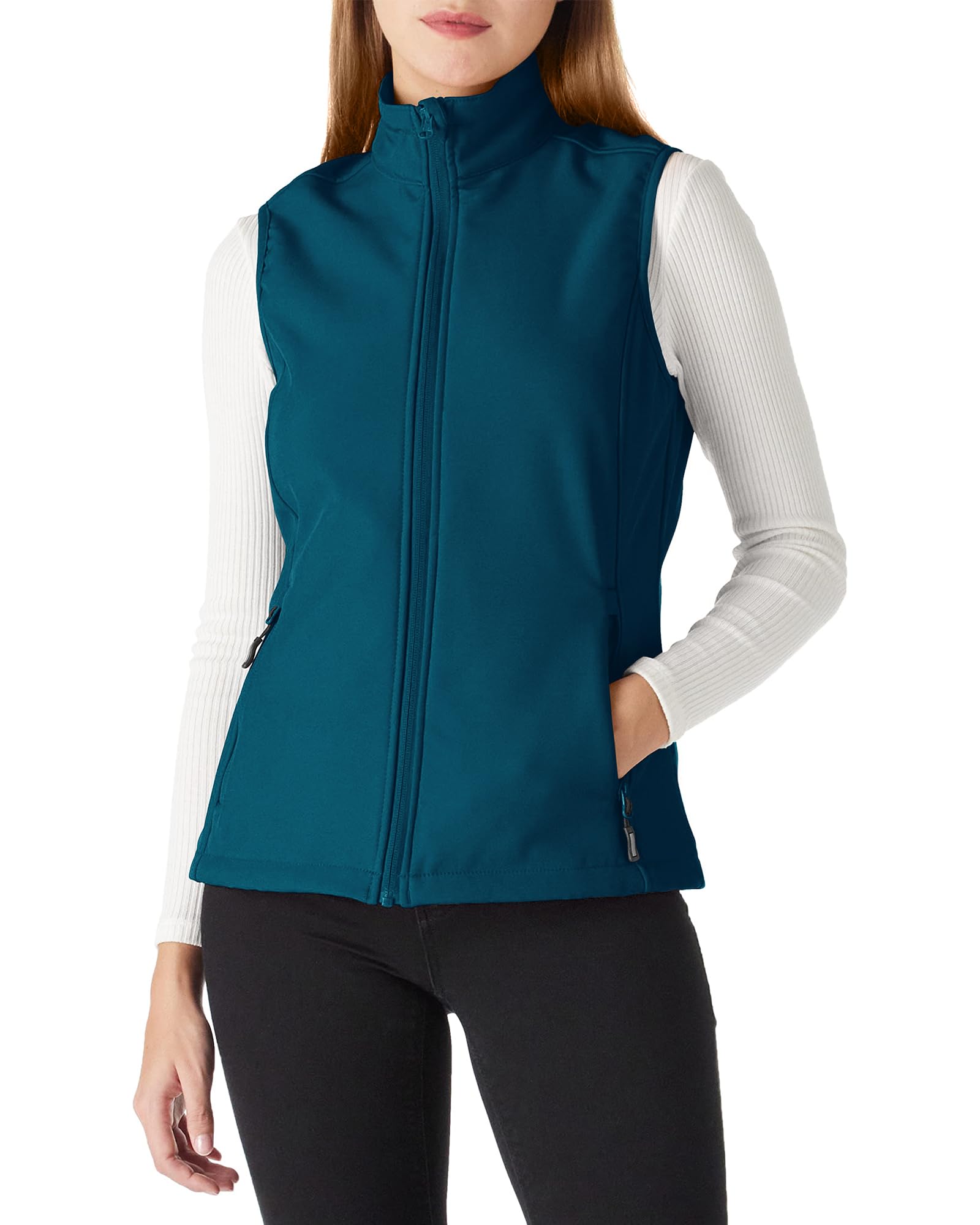 Outdoor Ventures Women's Lightweight Fleece Lined Vest for Golf Running