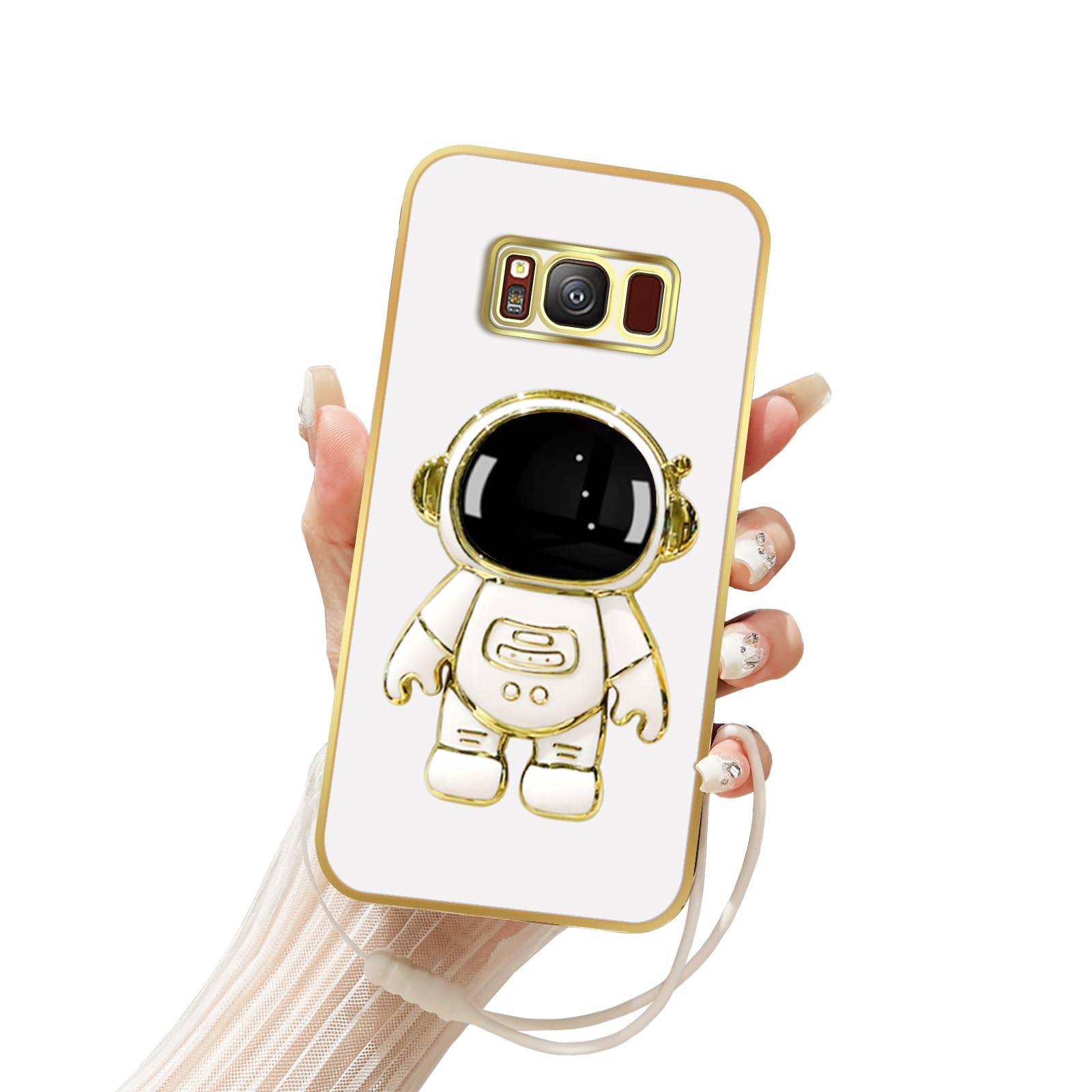 Amazon.co.jp: Easyscen Samsung Galaxy S8 ケース かわいい 6D 宇宙