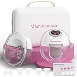 Electric Breast Pump - Lightweight, Portable, & Hands-Free with Baby Mouth Technology - BPA-Free, 4 Modes, 9 Levels - Elevate Your Breastfeeding Style with Mammanuwa S32