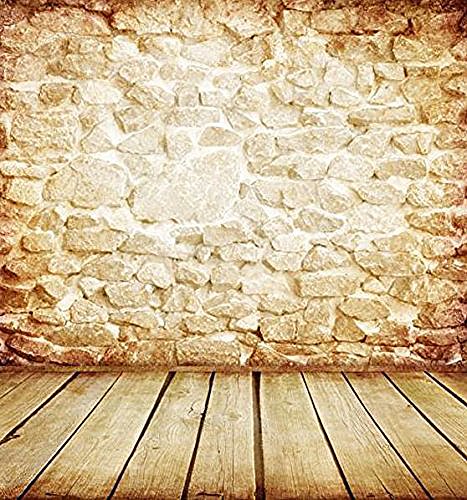 Fond studio photo motif mur de pierre vinyle 150x250 pour photographe