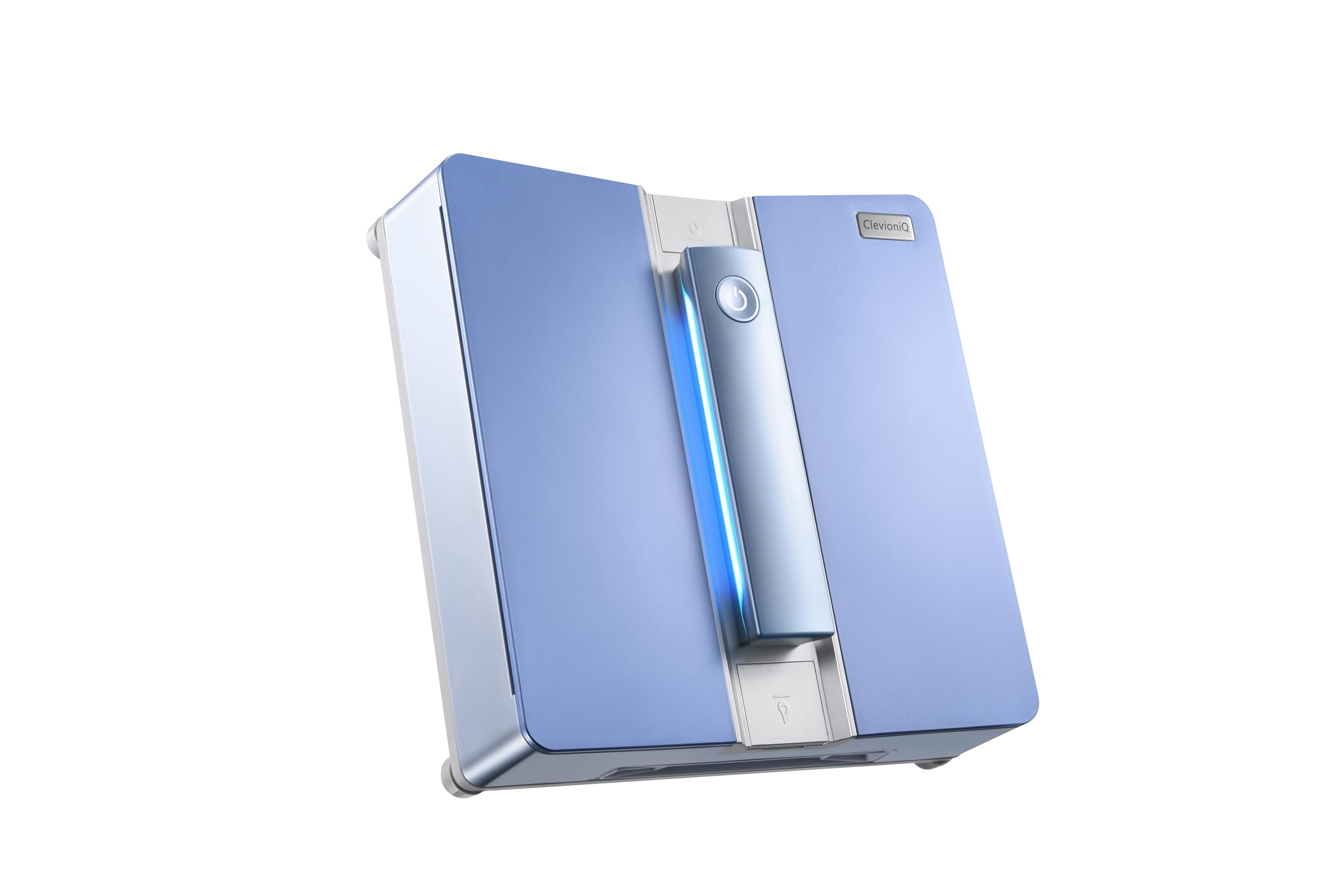 X9 Pro (EN) Nettoyeur de vitres électrique – Robot nettoyeur de vitres intelligent avec fonction de pulvérisation 4 voies, navigation précise, détection des bords, statut LED, fonctionnement