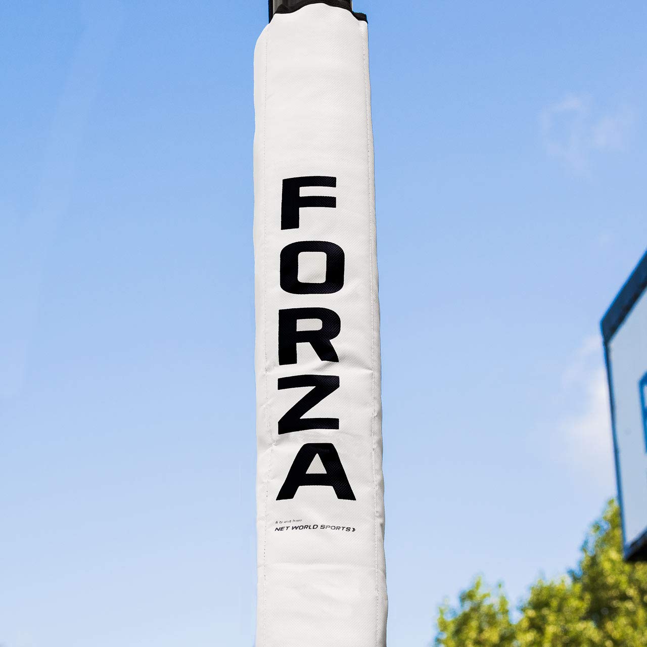 FORZA Poduszka ochronna na słupki piłkarskie | trzy opcje rozmiaru | pianka o wysokiej gęstości (60 mm, pojedyncza)