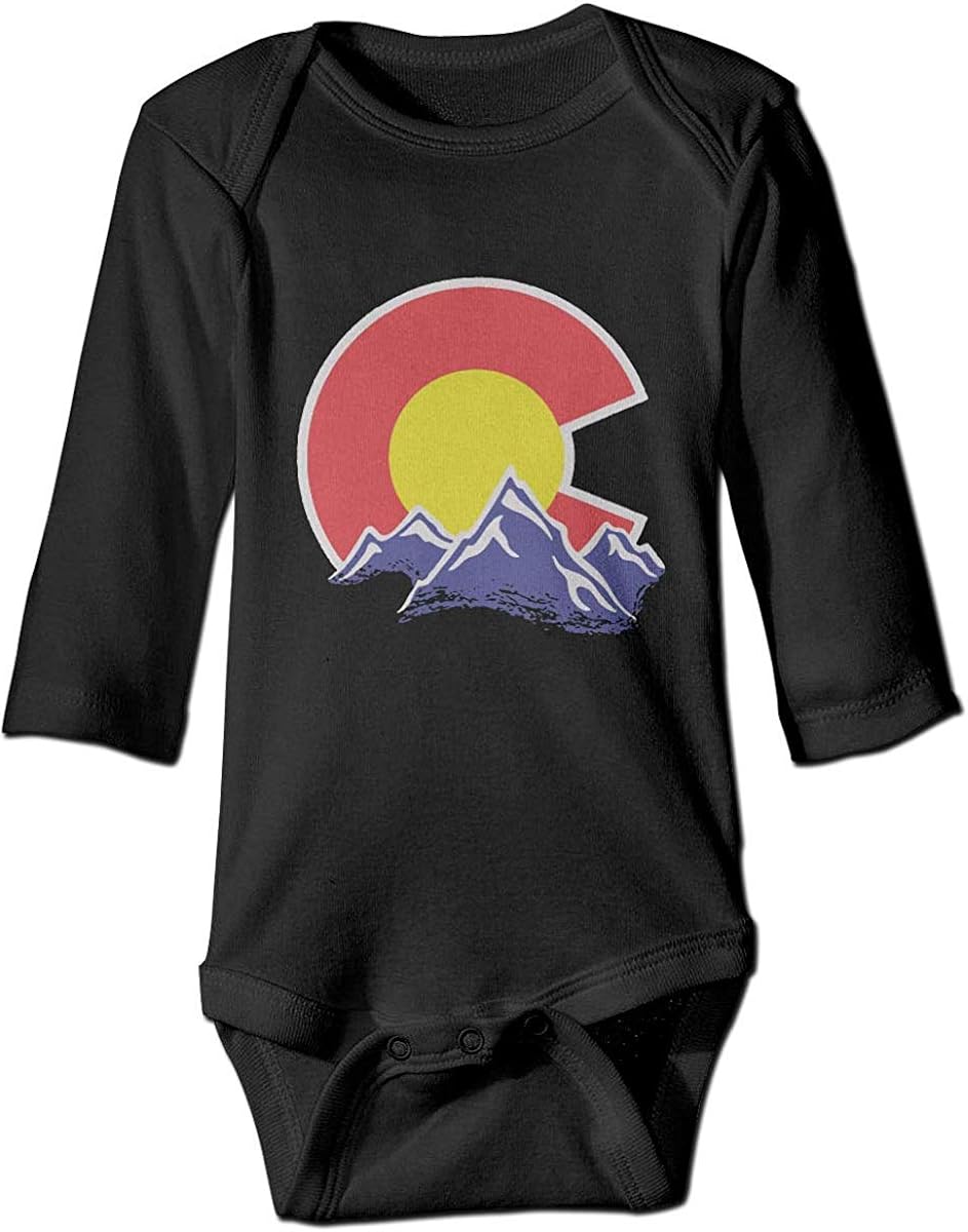 Buy LittleHorn Colorado Mountain Infant Onesie Baby Boy Girl Long