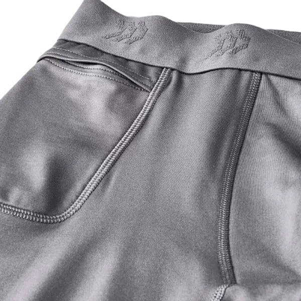 All in Motion Men's Regular Fit Midweight Thermal Pants - (US, Alpha, Small, Regular, Regular, Gray)