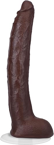 Doc Johnson Signature Series - Damion Dayski - Consolador ULTRASKYN de 12 pulgadas con ventosa extraíble Vac-U-Lock - Compatible con máquina F y