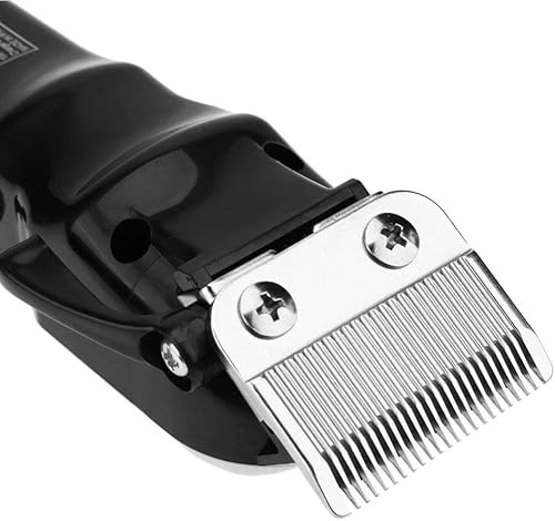 Miniatura 5 de KEMEI Cortadora de pelo para hombre, profesional, inalámbrica, eléctrica, recargable, recortadora de pelobarba para hombres, kit de corte de pelo,