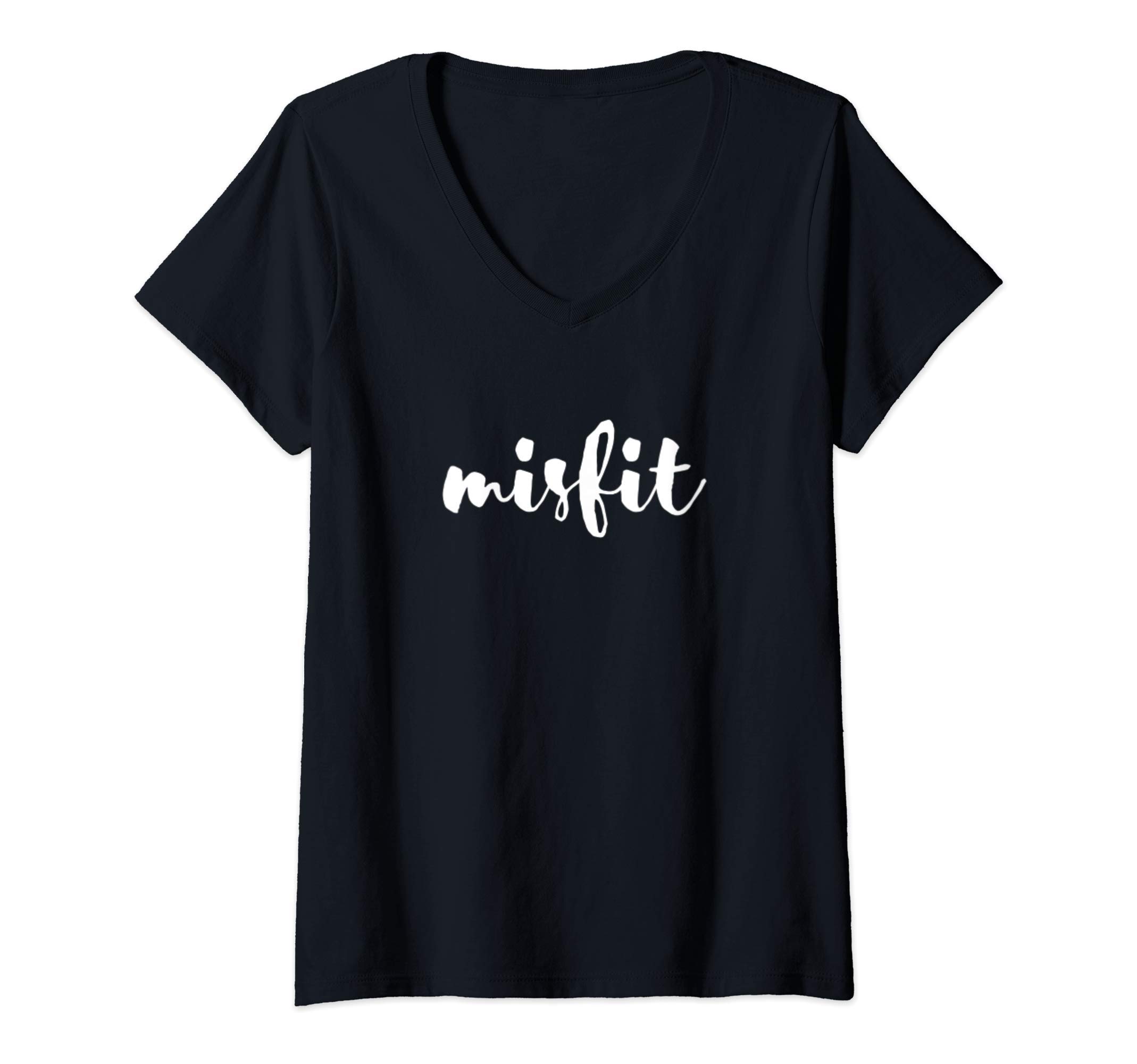 Womens Misfit T-Shirt V-Neck T-Shirt