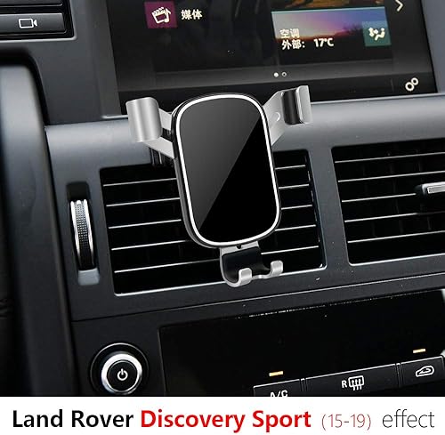 Miniatura 2 de LUNQIN - Soporte para teléfono de coche para Land Rover Discovery Sport 2015 2016 2017 2018 2019 SUV Auto Interior Accesorios Mejor Teléfono Celular