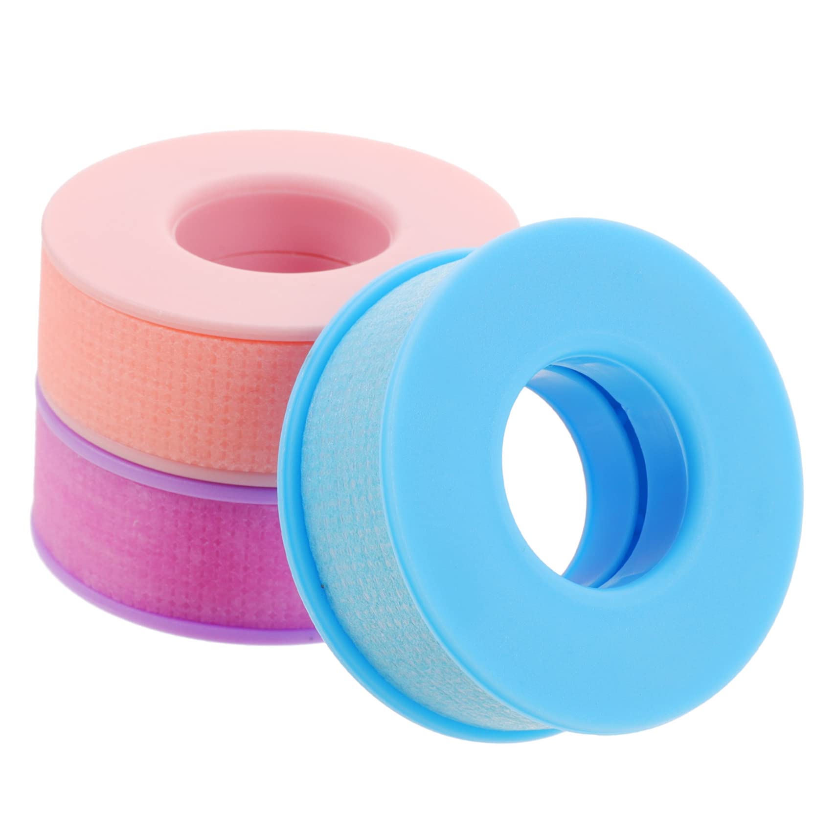 15rollos Cinta Para Extensión De Pestañas De Gel Silicona Transpirable Adhesiva y Cortable Para Aislar Pestañas Superiores Inferiores Durante Aplicaciones De Extensiones