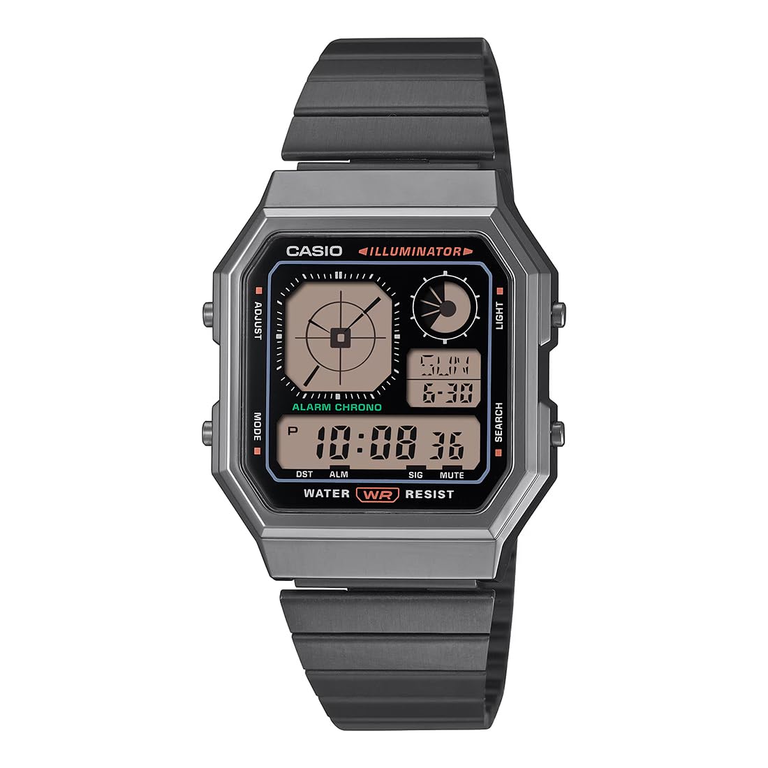 Vintage A130WEGG-1ADF Digital Black Dial Unisex (D391)-image-38