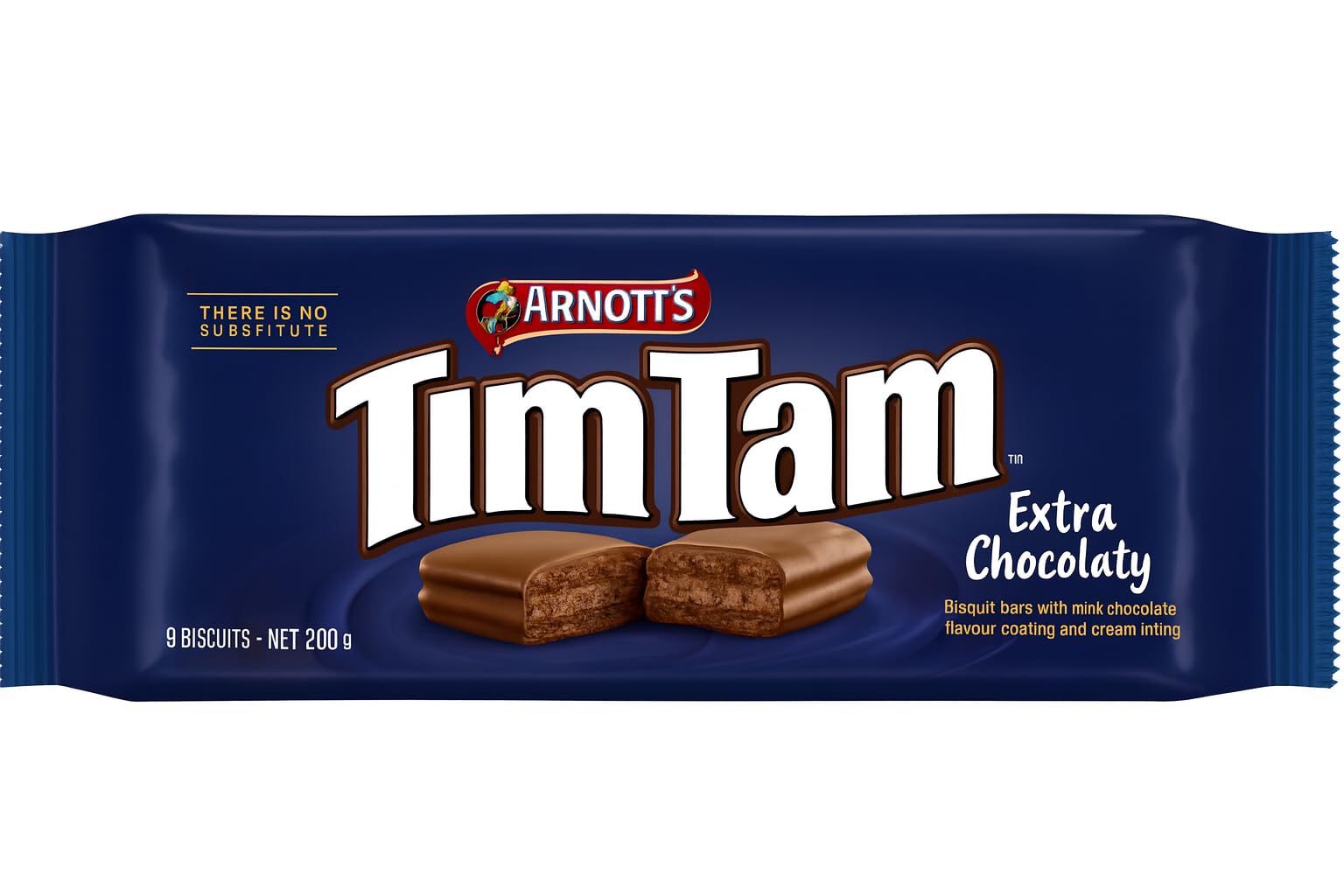 Arnott’s TimTam Extra Chocolaty Biscuit Bars | Rich Milk Chocolate Coating & Creamy Filling | Imported Australian Chocolate Snack | Premium Crunchy Chocolate Cookies 9 Biscuits – 200g Pack (IMPORTED-AUS)-image-47