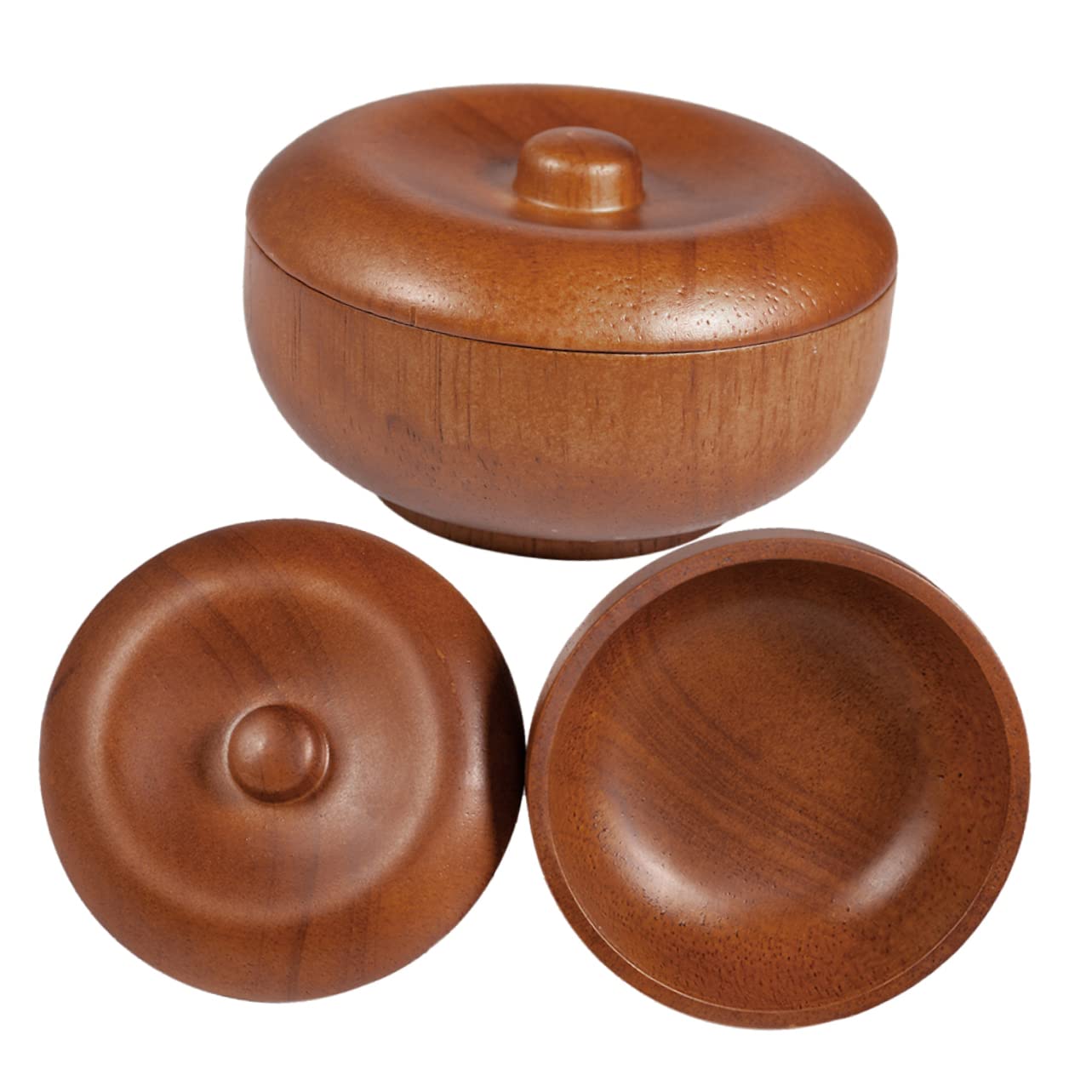 FOMIYES 3-teiliges Bartbürsten-rasierschalen-set Für Herren Mit Deckel Für Rasiercremeseife Für Den Barbershop