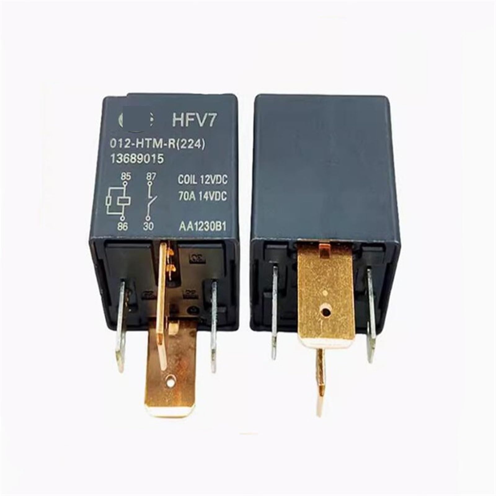 HFV7 012-HTM-R micro relais automobile haute performance 12V DC 4 PIN