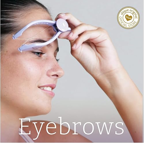 Miniatura 2 de Slique, depilación de vello de cejas, cara y cuerpo, y sistema de eliminación. Sorprendente sistema de eliminación del vello en el hogar rápido e