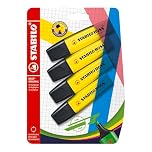 STABILO BOSS ORIGINAL - Highlighter - Pack of 4 - Yellow