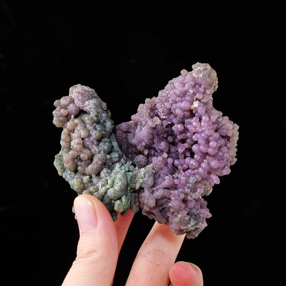 Raw Stone Purple Grape Agate Crystal Gemstone Crystal Rough Stone Collection Home Decoration Ornaments