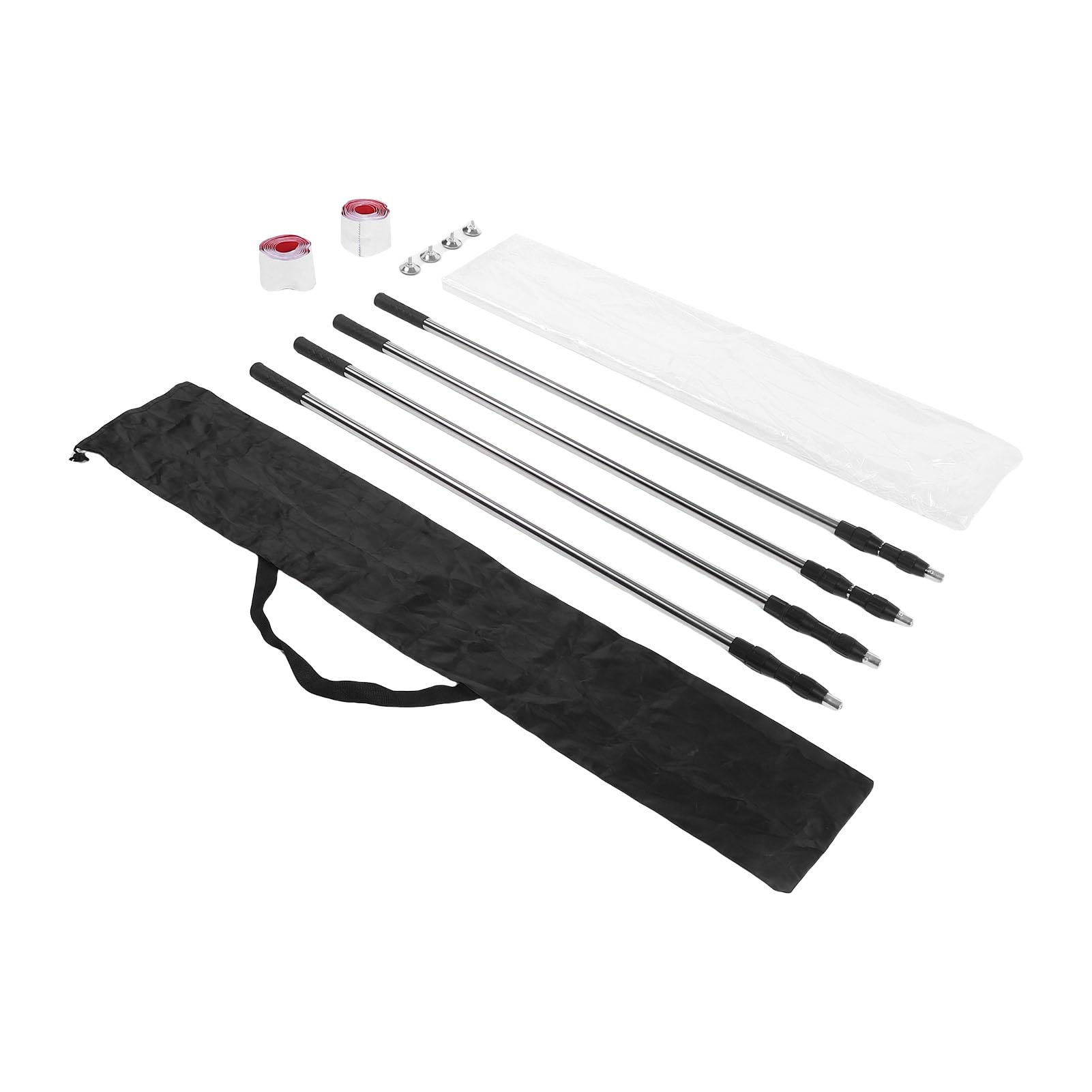 Generic Asta Estensibile Portatile con Copertura Antipolvere per Cabina di Verniciatura per il Controllo Completo della Polvere Durante i Progetti di Ristrutturazione