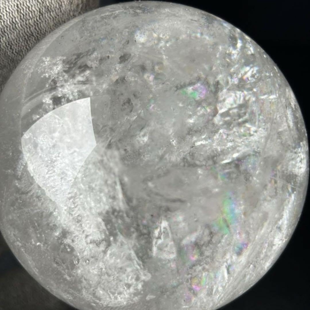 クリアクォーツ水晶スフィア3個セット