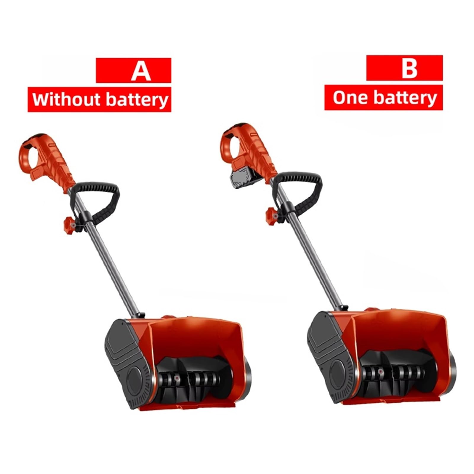 Elektryczny Pług Śnieżny Ręczny 20 V, Mała Odśnieżarka Drogowa, Maszyna Do Odśnieżania W Domu, Akumulatorowa/bez Akumulatora(B)