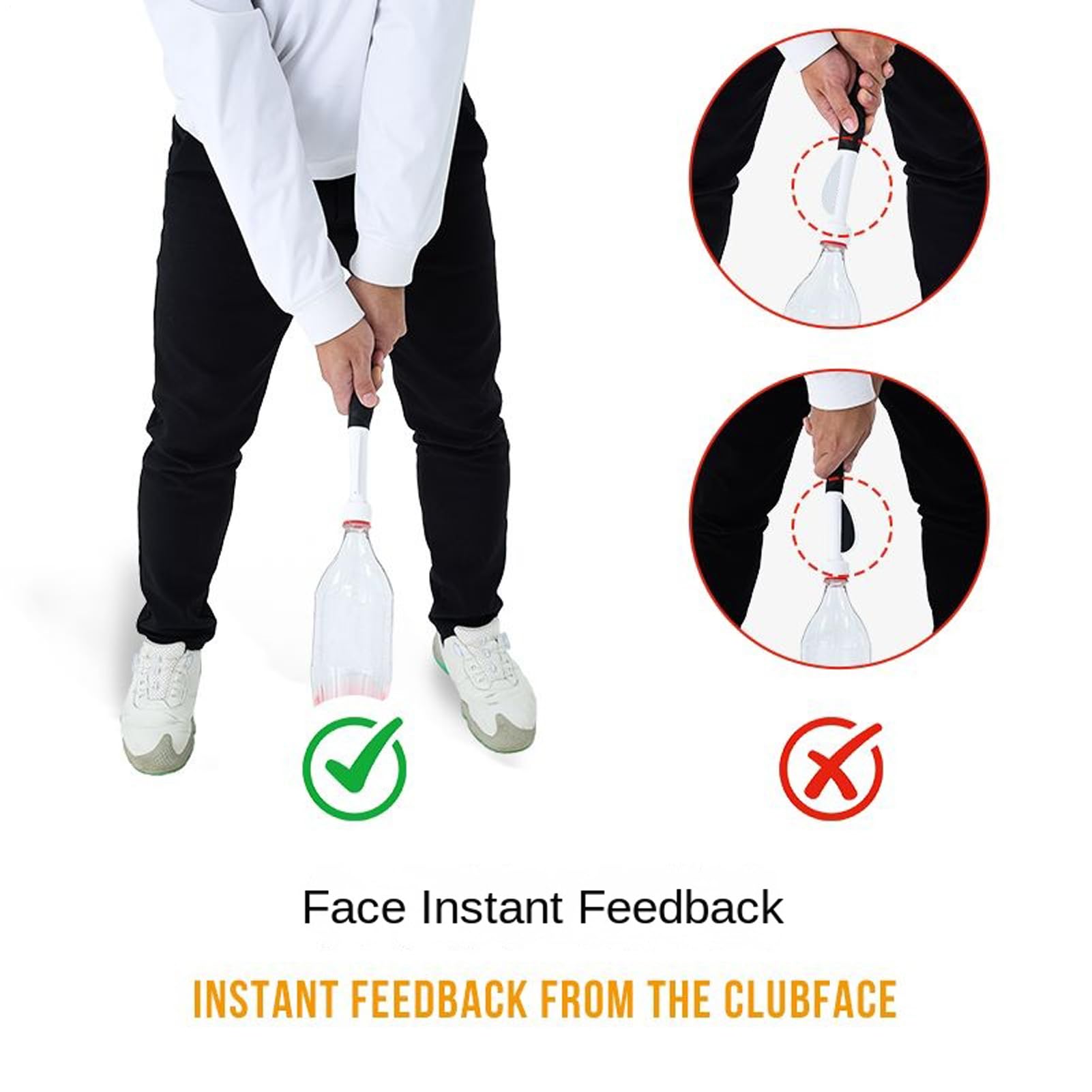 Generisch Golf Schwungtrainer Tragbares Gerät mit sofortigem Feedback